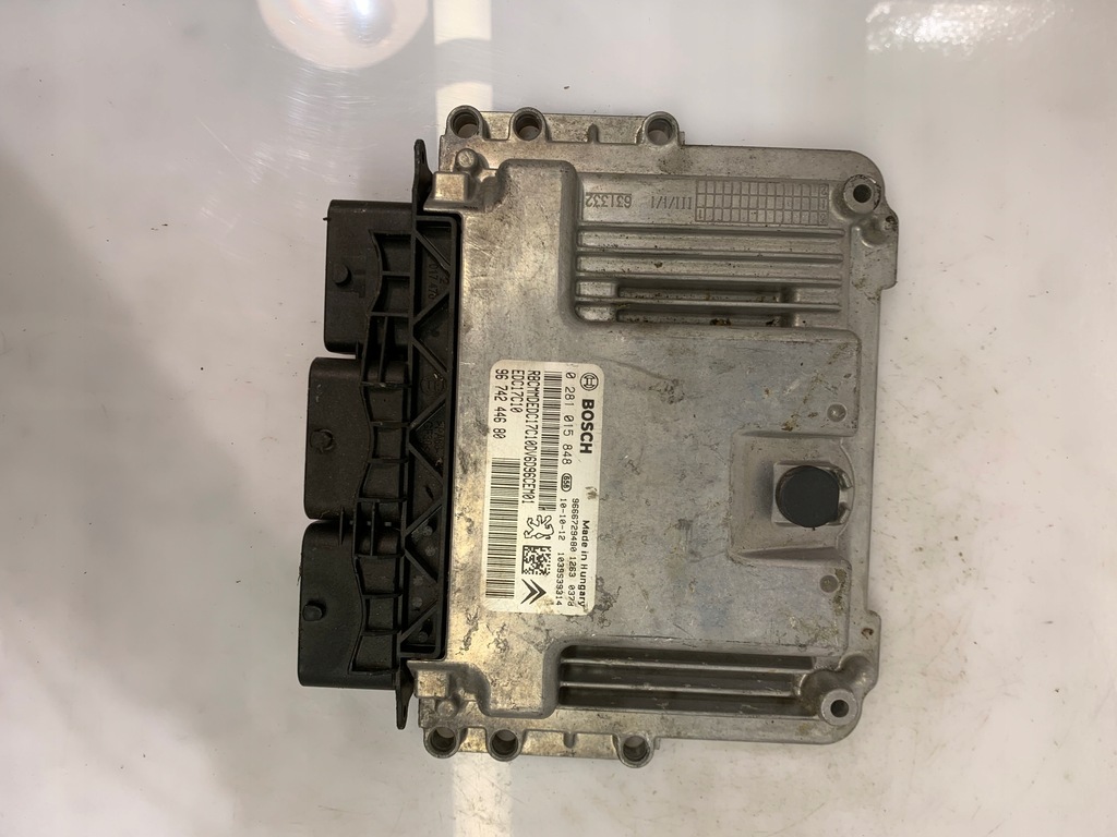 фото №1, Бортовой компьютер 0281015848 9674244680 citroen peugeot
