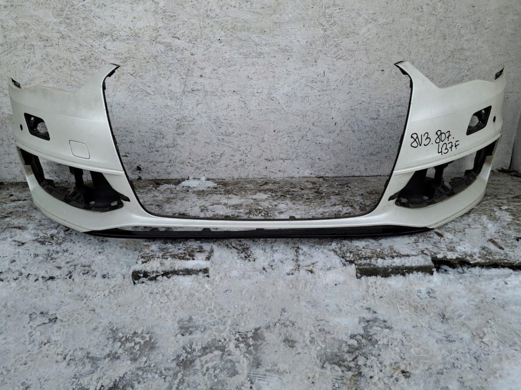 фото №2, Audi a3 s3 s-line 2013-16 rok бампер перед оригінал