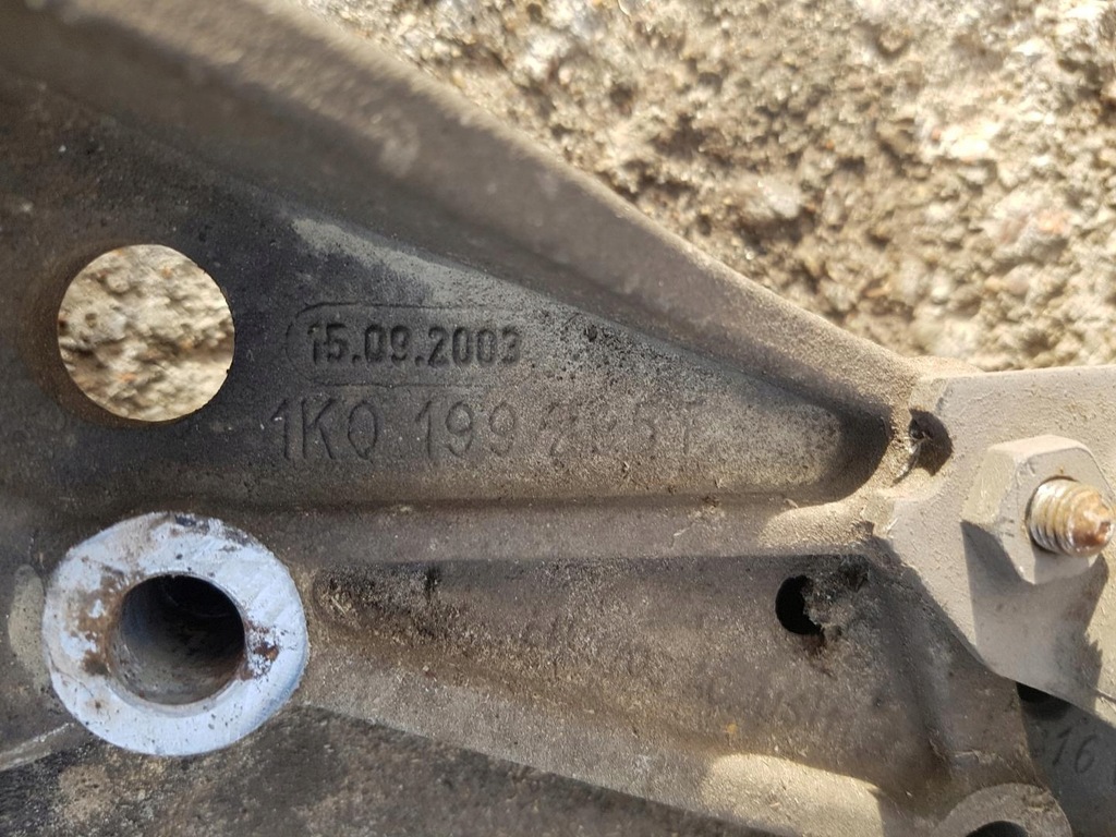 фото №9, Подрамник подрамник 2.0tfsi vw scirocco 1k0199369f