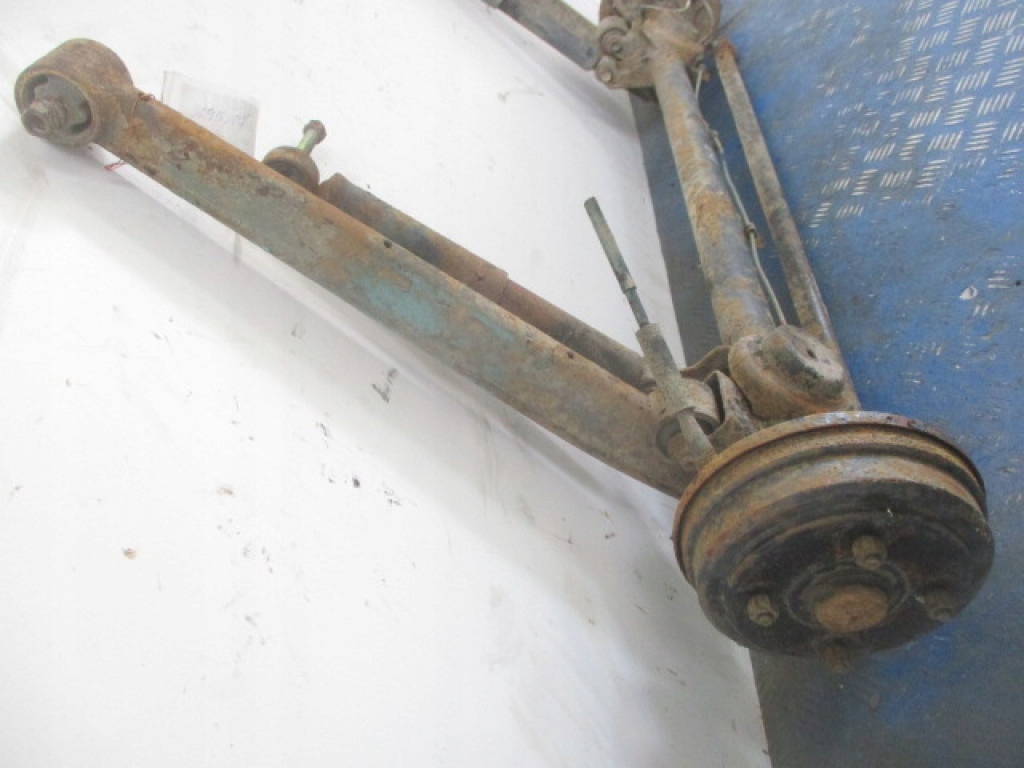 фото №2, Daewoo tico задня балка oś задня гальмівні барабани