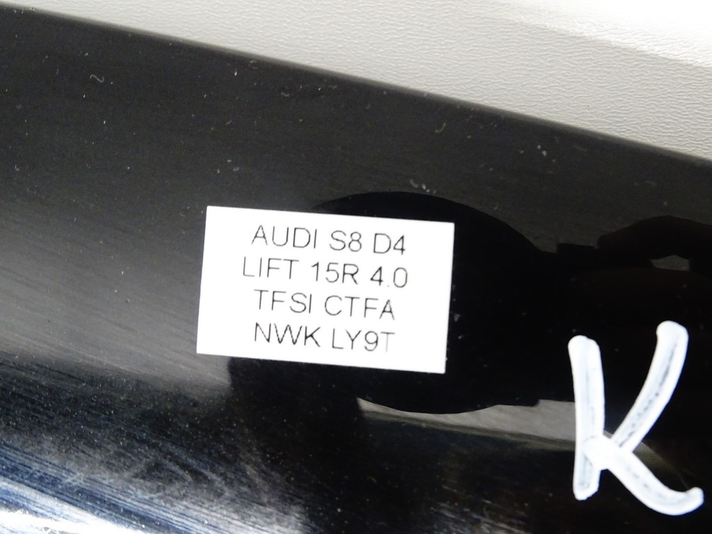 фото №13, Капот крышка двигателя audi s8 a8 d4 lift ly9t