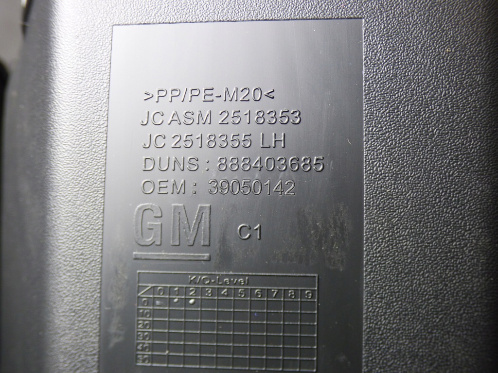 фото №8, Захист консолі панелі 13412987 opel astra k v