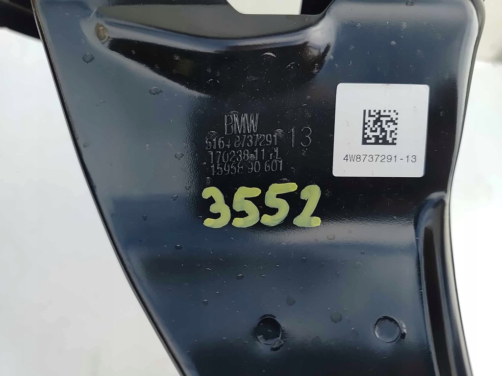 фото №6, Bmw x1 u11 x2 u10 mini u25 кронштейн панель фары лампы левый новый оригинальный номер 3552