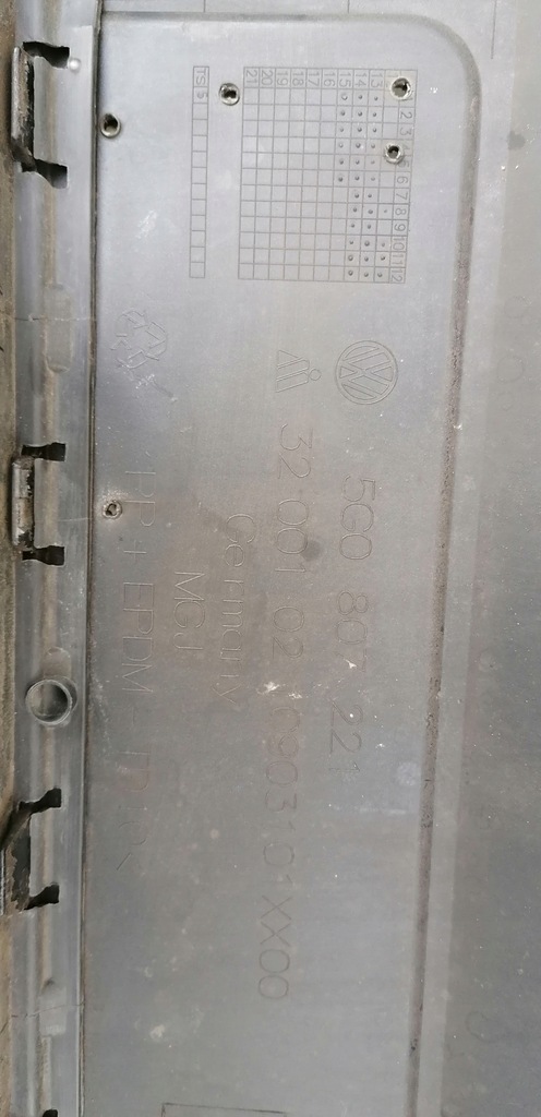 фото №12, Vw golf 7 vii 5g0 бампер перед передний омыватель