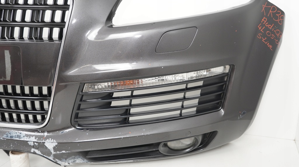 фото №6, Бампер перед передній audi q7 4l 05-09r s line омивачі pdc lz7l