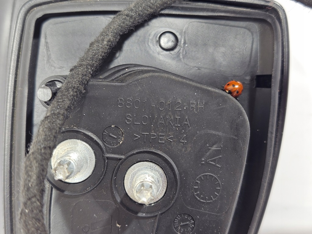 фото №8, Зеркало правое ford fiesta 7 vii mk8 6 pin eu