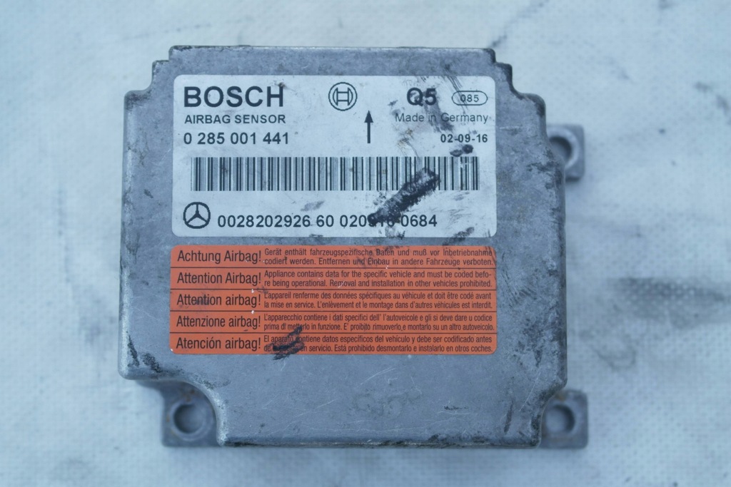 фото №1, Mercedes-benz e w211 2003 блок управления / модуль подушка безопасности