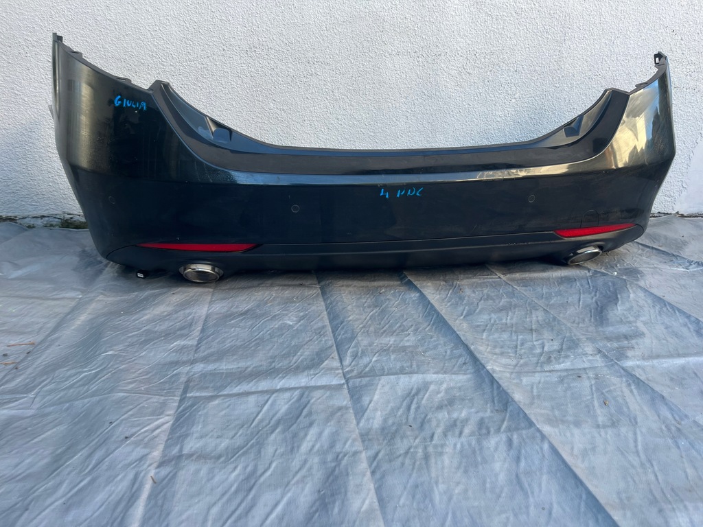 фото №8, Alfa romeo giulia бампер задній kompletny pdc 2017-