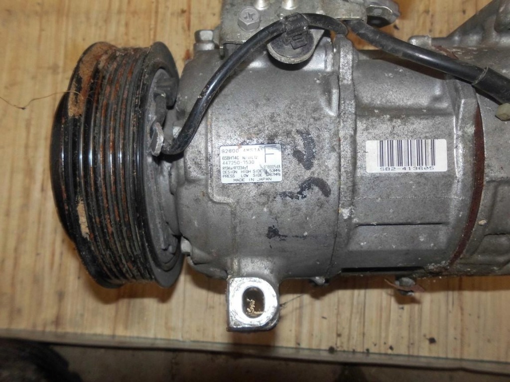 фото №6, Компресор кондиціонера nissan x-trail t32 926004ms1a 447250-1530 6sbh14c