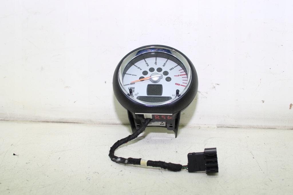 фото №2, Mini cooper s r56 obrotomierz 9125939 лічильник хром рамка