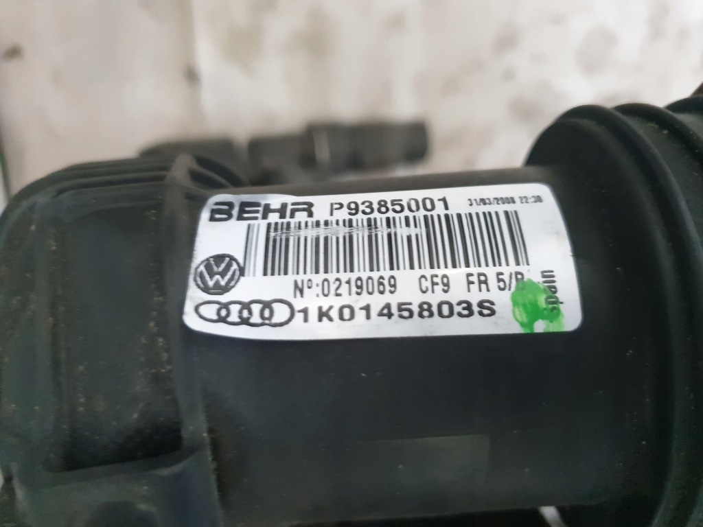 Vw audi seat skoda 1.9 tdi интеркулер 1k0145803s Недорого