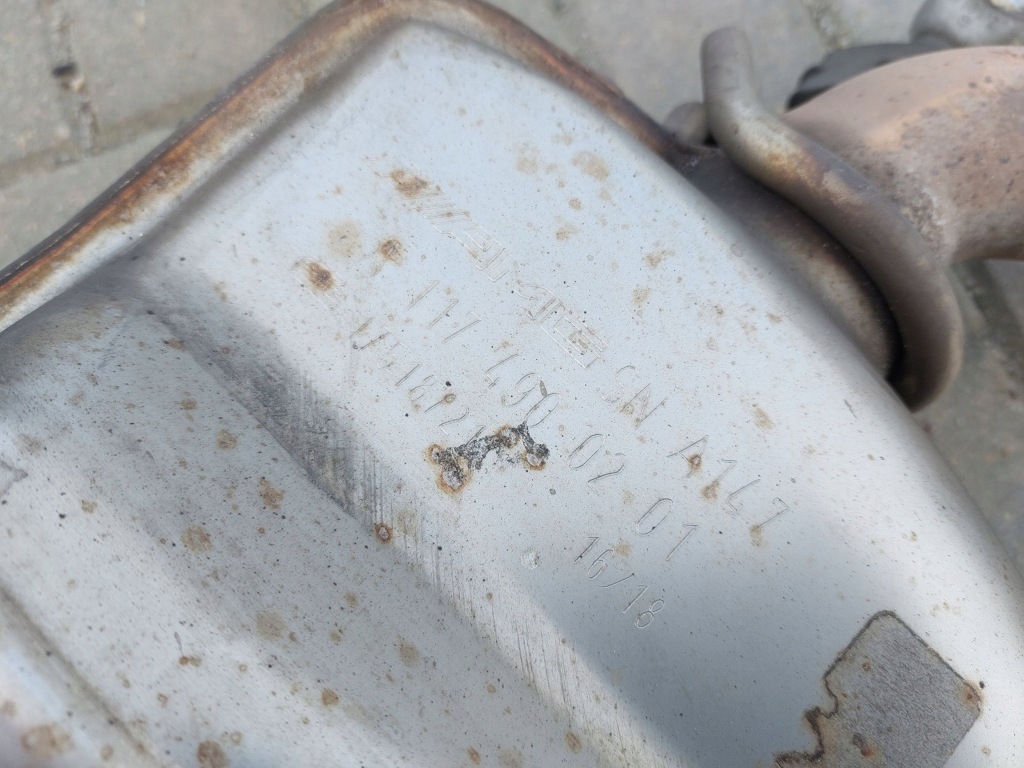 фото №5, Гаситель выхлоп mercedes-benz cla c117 x117 w117 a1174900201