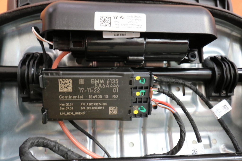 фото №15, Bmw x1 u11 салон сидіння заднє сидіння обшивки тунель шкіра vernasca mokka anglik