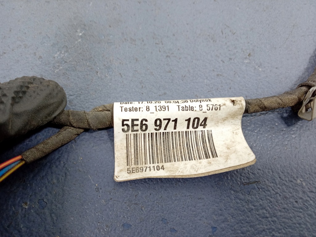 фото №4, Skoda octavia iv жгут электропроводка pdc задняя