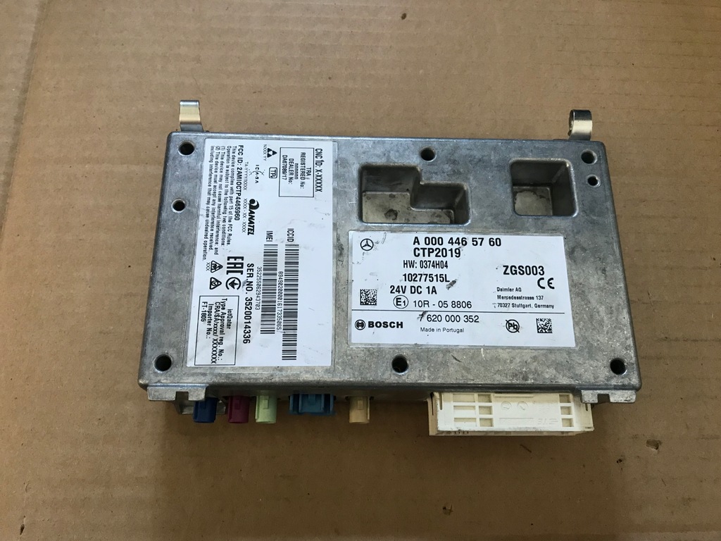фото №1, Mercedes actros mp4 mp5 модуль 0004465760 ctp dc