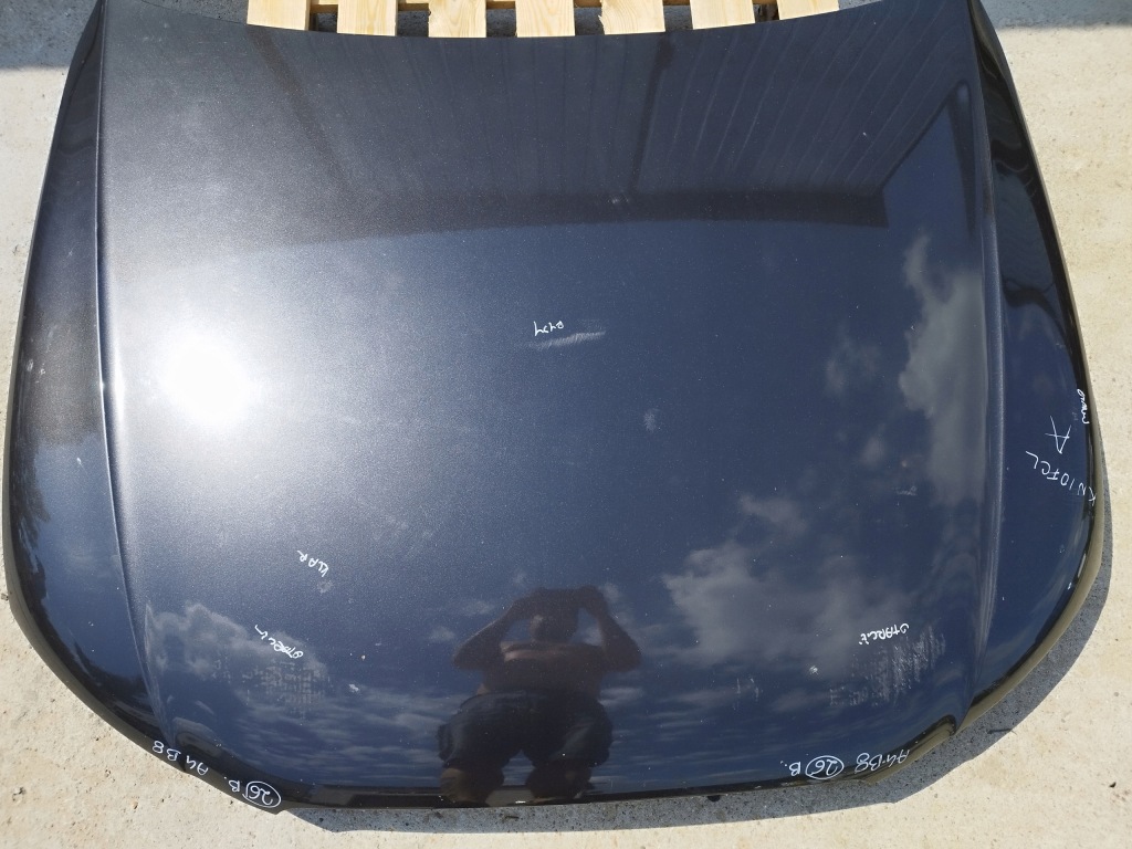 Капот крышка двигателя audi a4 b8 2008-2011 цвет lz7l в Украине