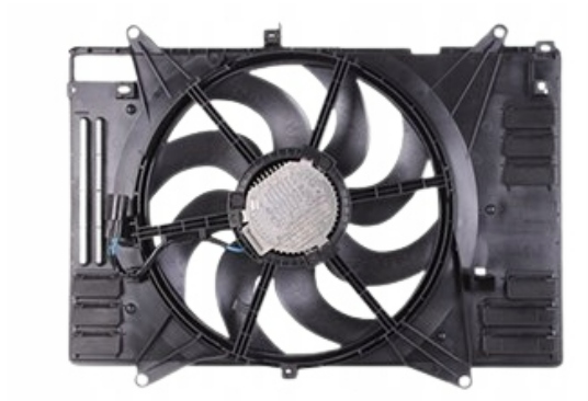 фото №1, Mazda cx-9 2016- вентилятор радіатора 2.5 t