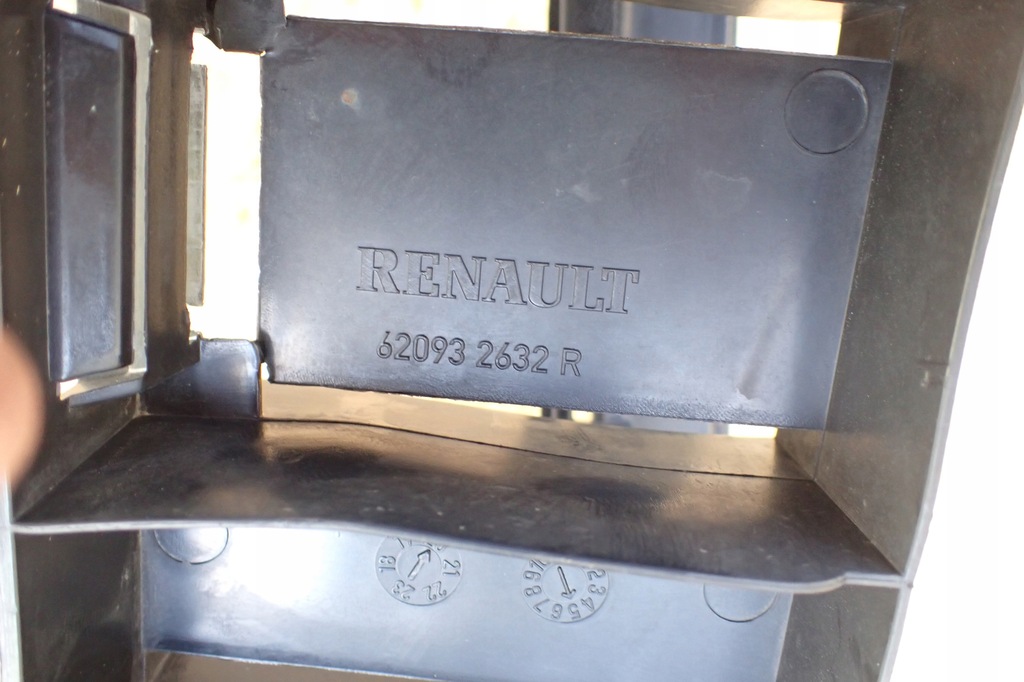 фото №12, Dacia dokker lodgy повітропровід повітря решітка радіатора абсорбер балка перед 2012-