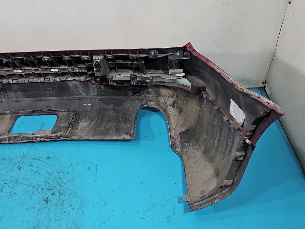 фото №12, Бампер задняя audi q7 i 4l 05-09 bordowy lz3f