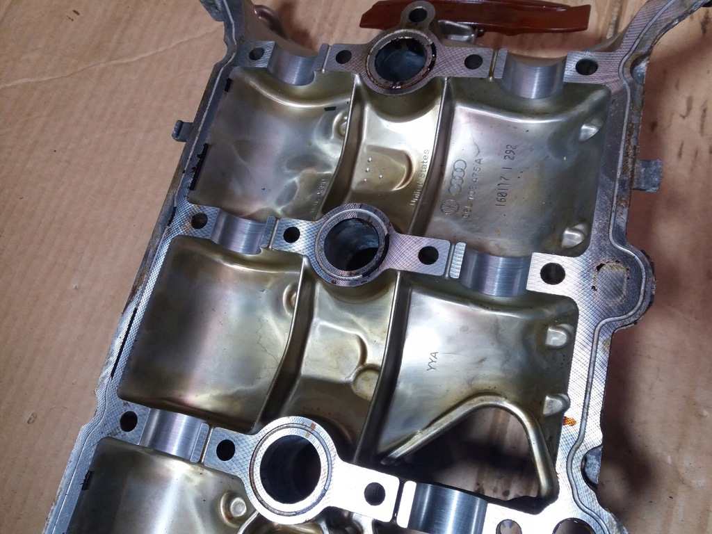 фото №12, Комплектная головка валы распределительного вала vw golf 7 vii passat b7 b8 usa 1.8 tsi cxb