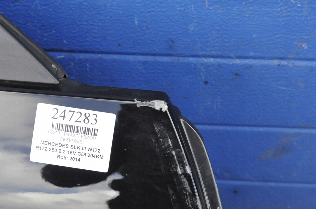 фото №8, Mercedes slk iii w172 r172 дверь правый перед 197