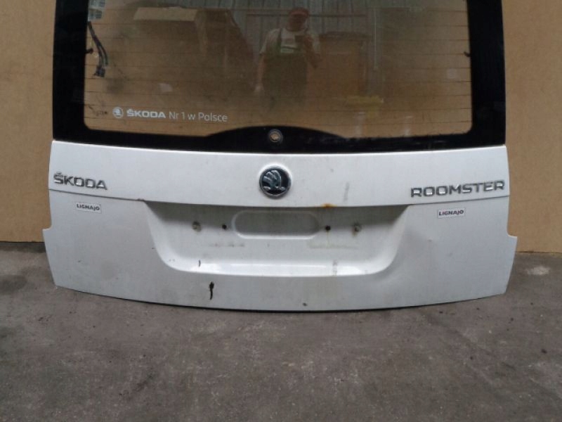 фото №10, Roomster 5j крышка багажника крышка багажника стекло lift fl