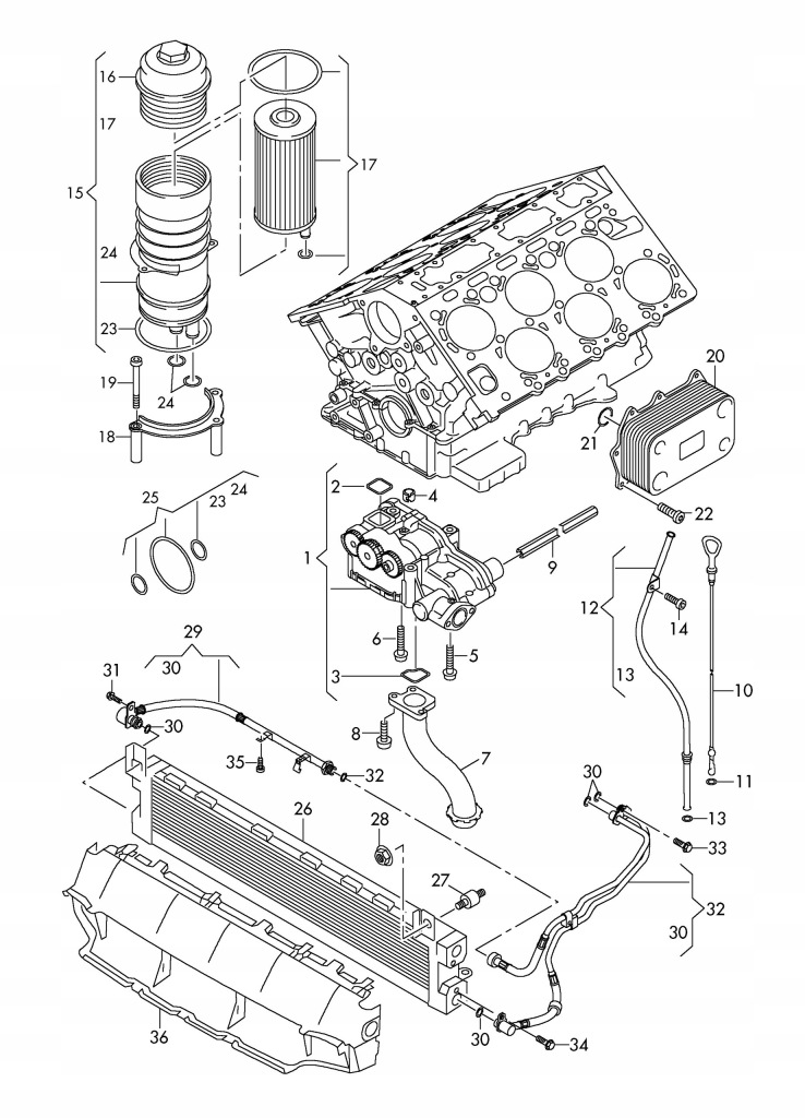 фото №10, Трубка щупа масла щуп 05a115630a audi q7 v12