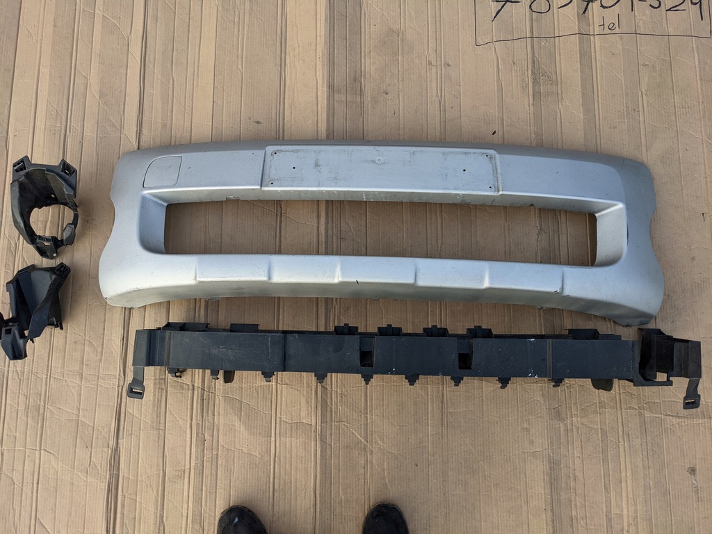 фото №1, Бампер перед решётка молдинг renault kangoo iii bebop be bop