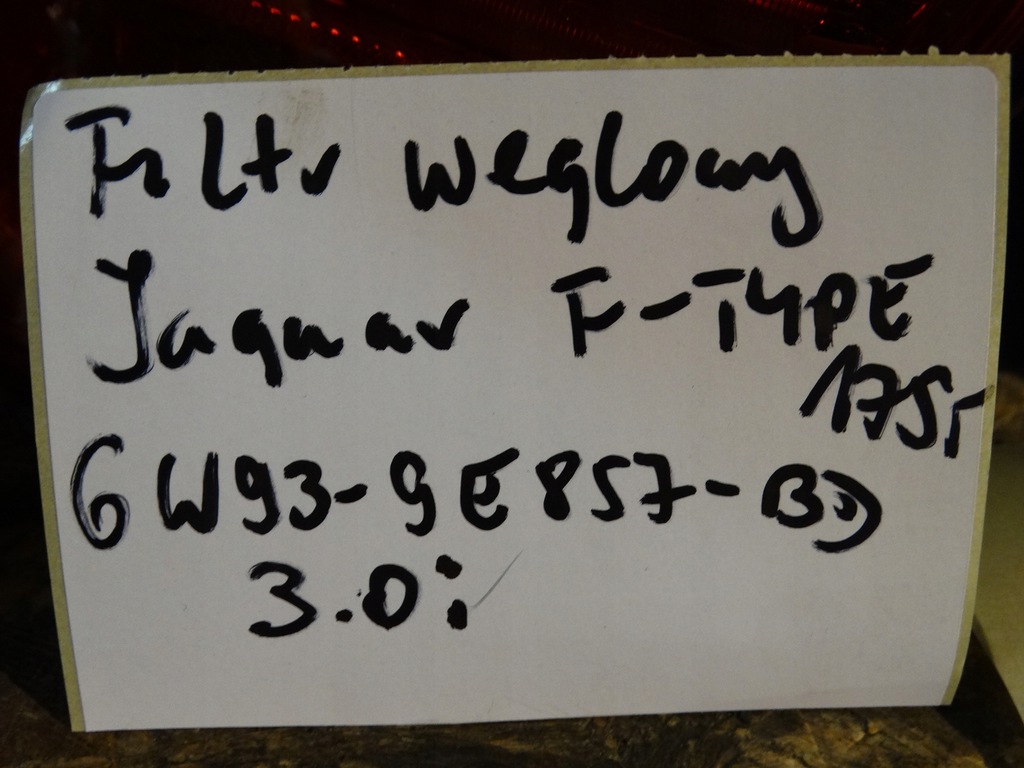 фото №6, Idealny фильтр угольный jaguar f-type 3.0i 1