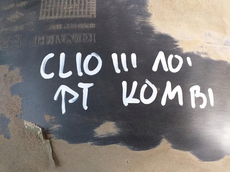 фото №2, Подкрылок правый задняя renault clio iii kombi