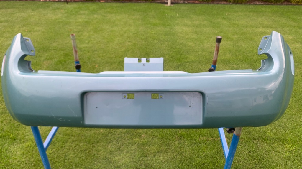 фото №1, Nissan cube 09-14 бампер задняя задний