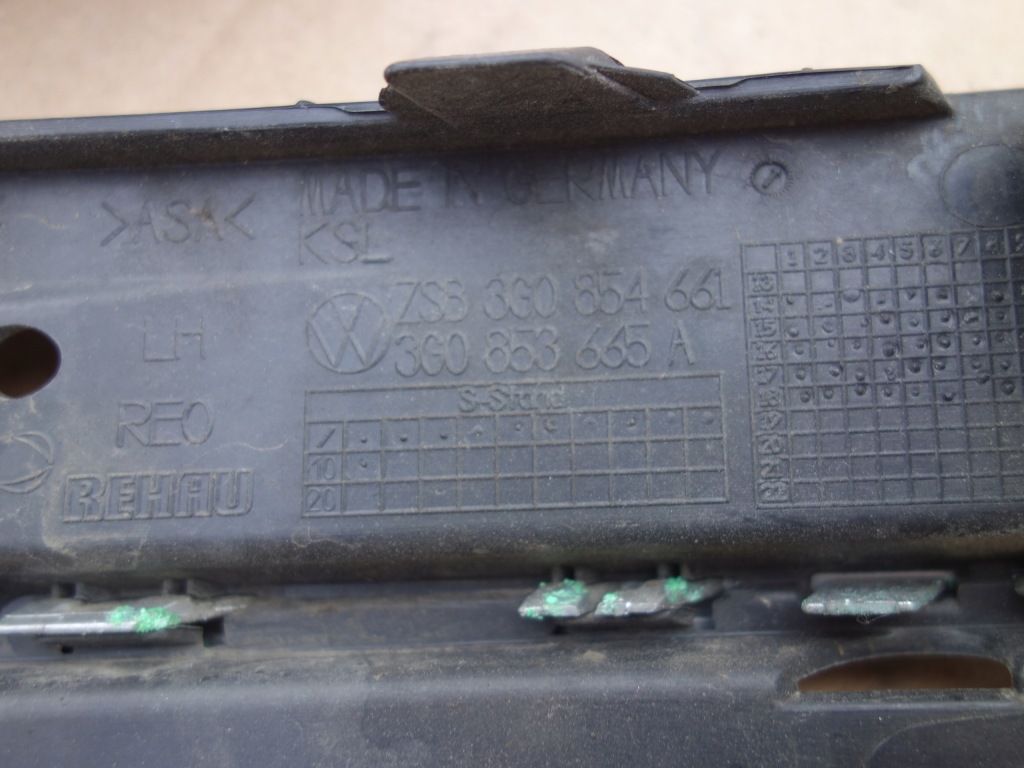 фото №6, Противотуманная фара vw passat b8 3g0 левый + решётка