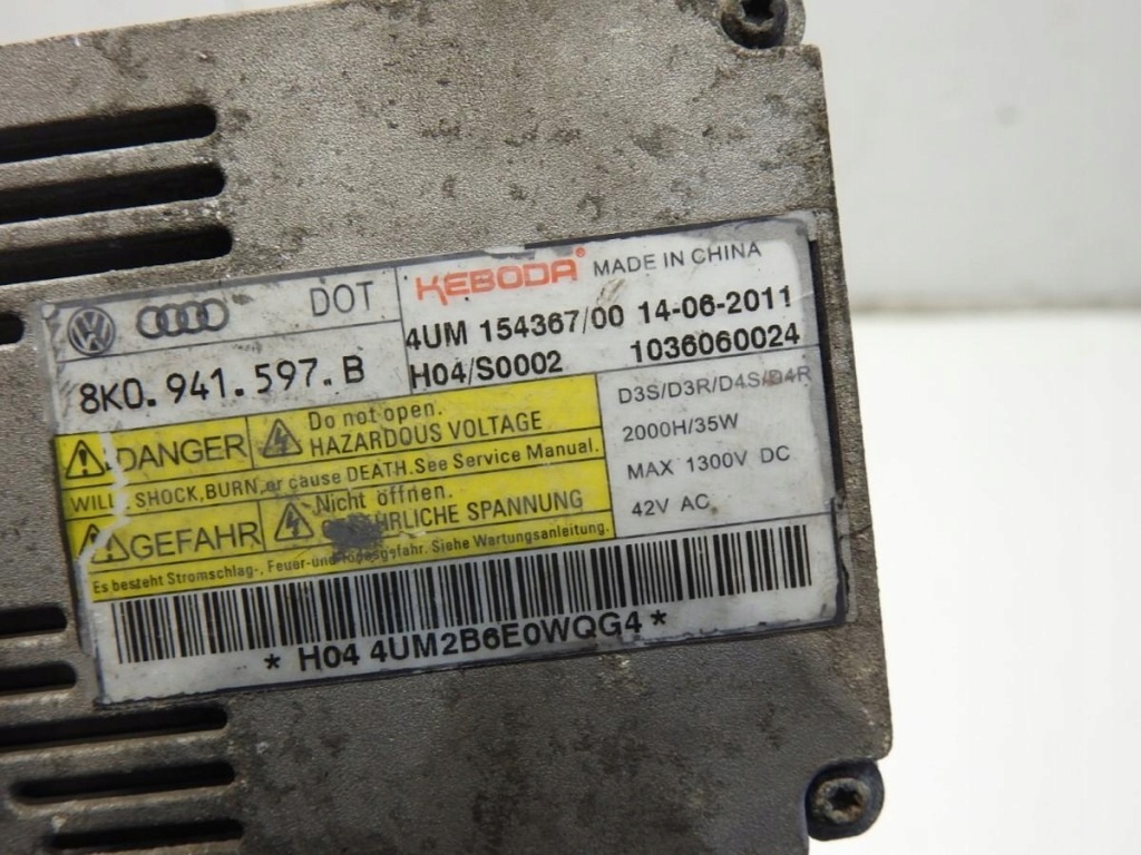 фото №6, Преобразователь bi ксенон vw passat b7 8k0941597b 1036060024