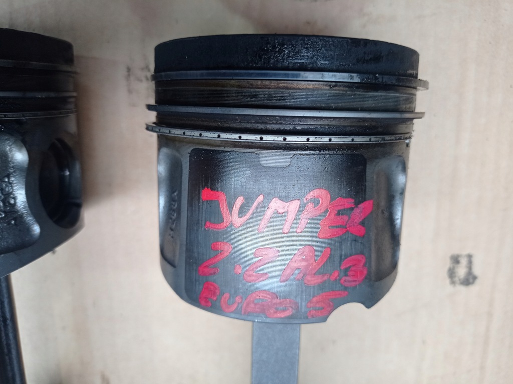 фото №5, Поршень шатун ducato jumper boxer 2.2 euro5 поршень