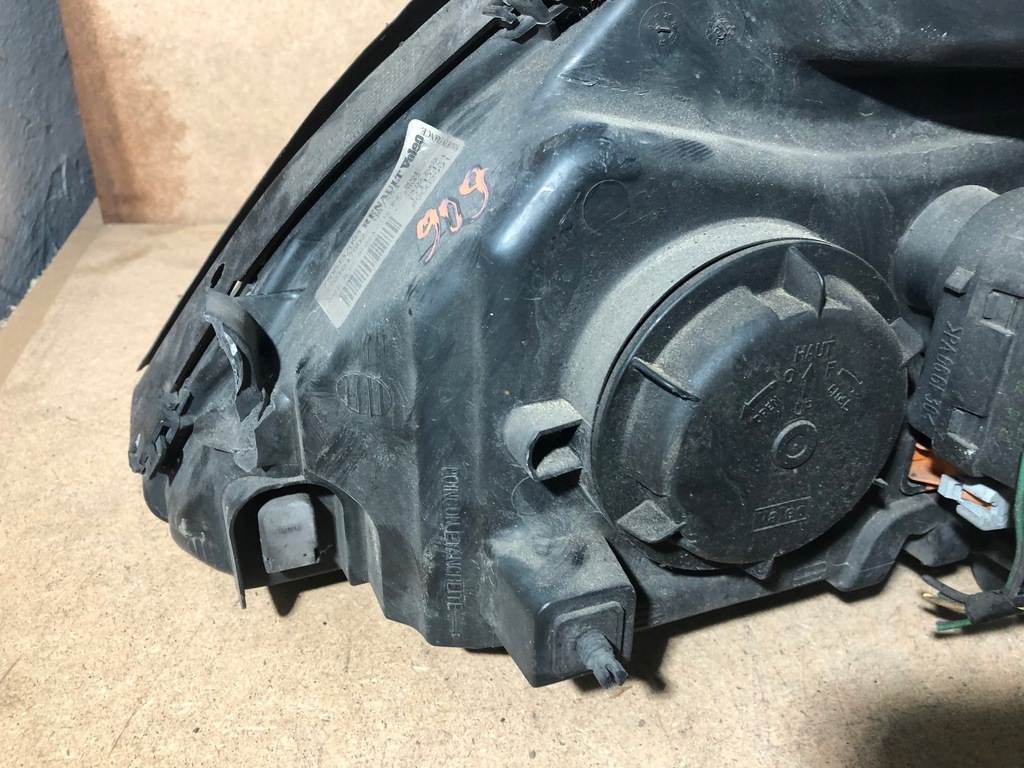 фото №6, Лампа правый перед renault scenic i rx4 7700432093
