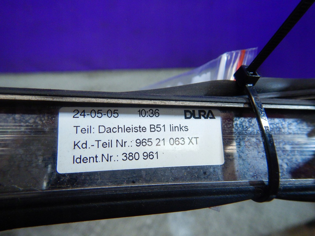 фото №6, Citroen c4 i 04- hb 5d молдинг кровельная 96521063xt