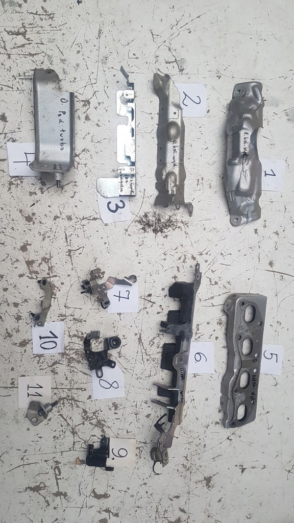 фото №1, Защита коллектор форсунок qashqai ii 2 j11 1.6 dig