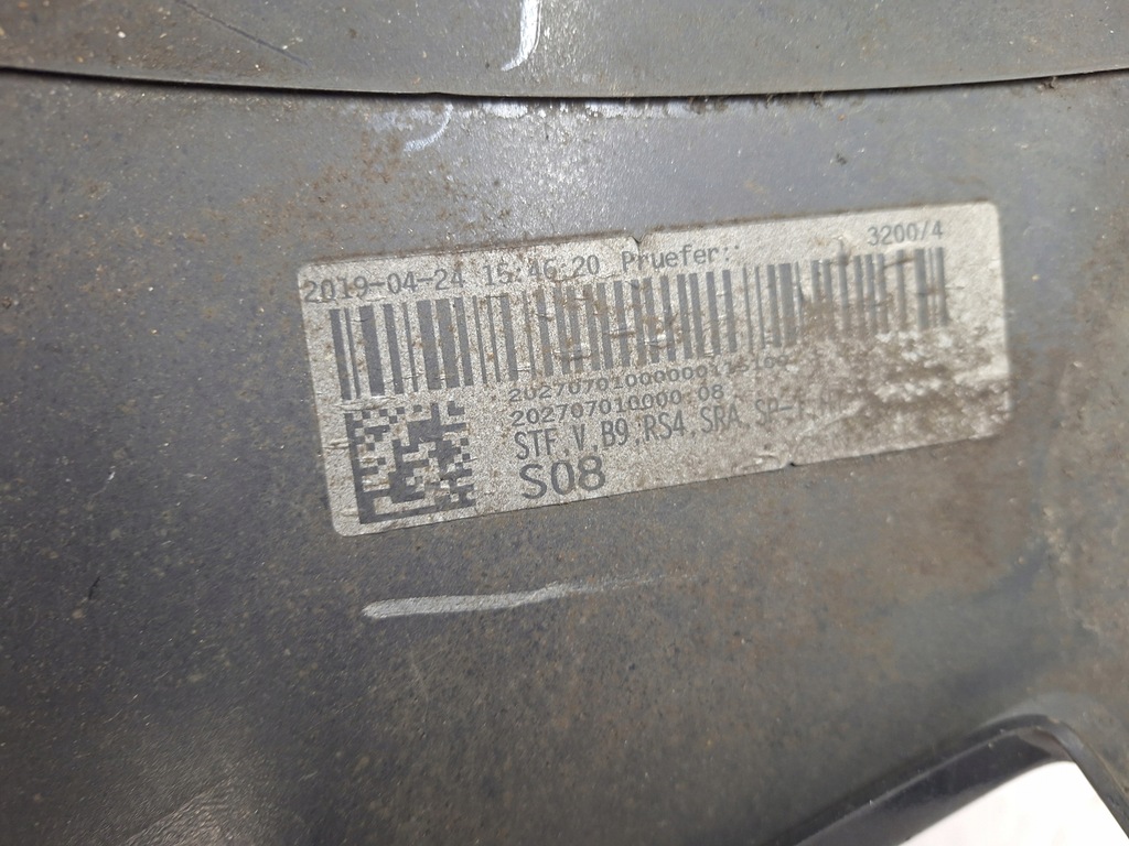 фото №7, Бампер audi rs4 rs-4 b9 8w 8w0 przed liftem 2017-2020 оригінальний номер aso