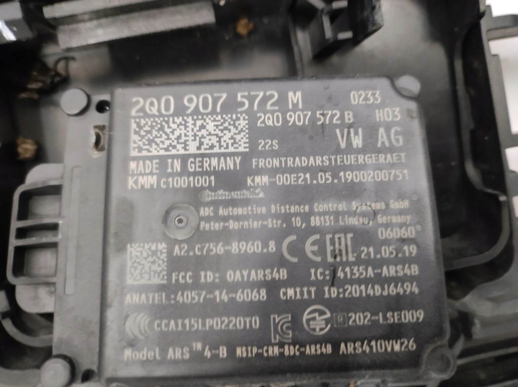 фото №12, Бампер перед seat ibiza v + радар 6f0807248b 6f0807221d 2q0907572m / b