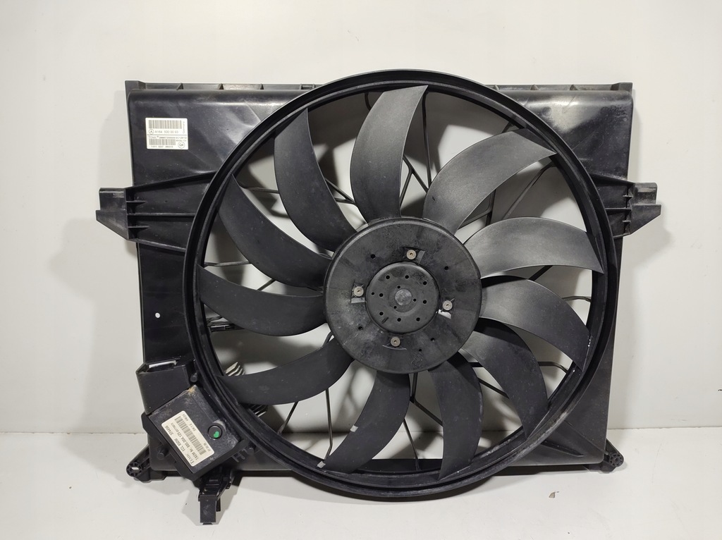 фото №9, Mercedes ml w164 3.0 вентилятор радіатора