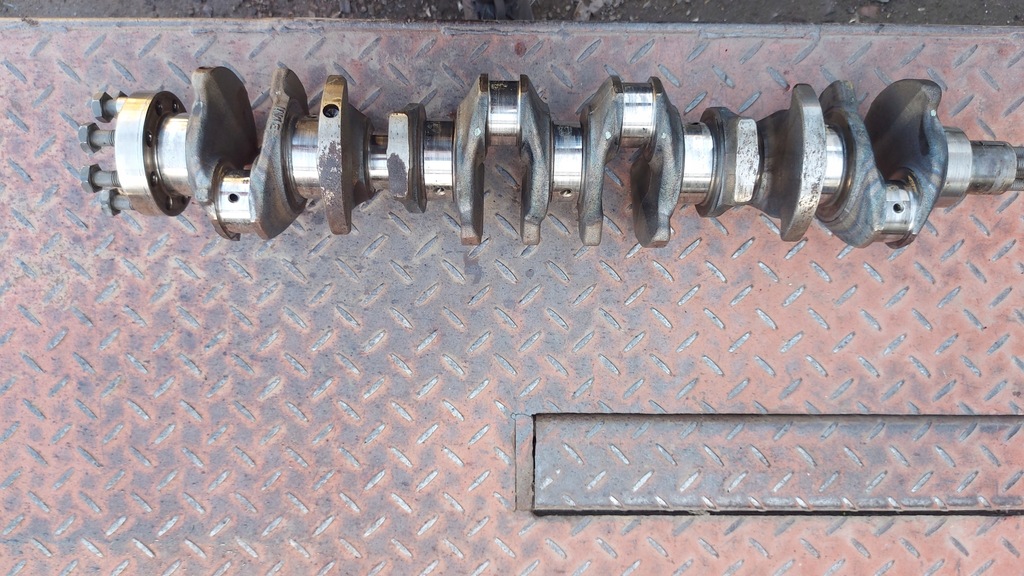 фото №10, Wał коленчатый bmw 5 e60 e61 525d 2.5d m57 177km