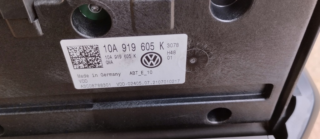 фото №11, Дисплей экран монитор навигации vw id.3 id3 10a919605k