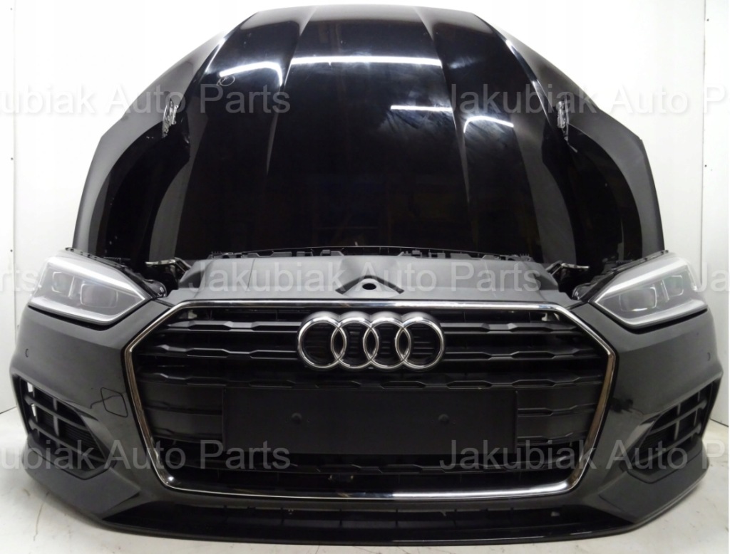 фото №1, Audi a5 8w6 капот бампер лампа pas kompletny перед
