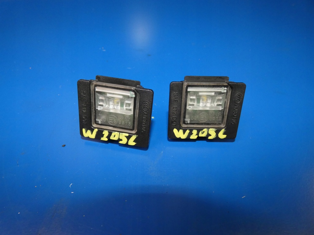 фото №1, Mercedes c w205 лампа освітлення реєстрації