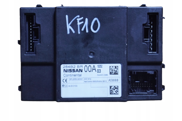 фото №1, Nissan qashqai j10 модуль комфорта 284b2br00a