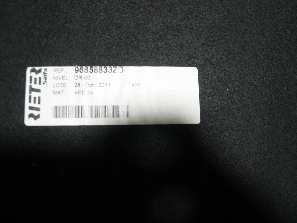 фото №9, Полиця підлога плита обшивка багажника citroen c3 van