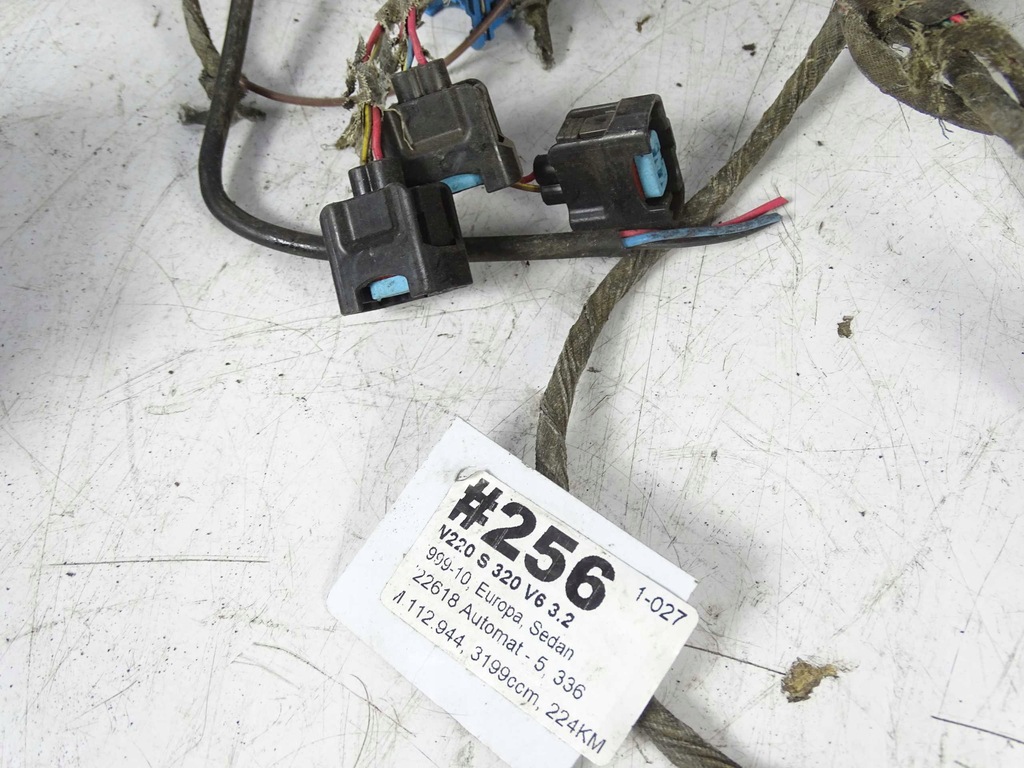 фото №9, Mercedes s klasa w220 3.2 v6 електропроводка газова джгут бортовий комп'ютер prins