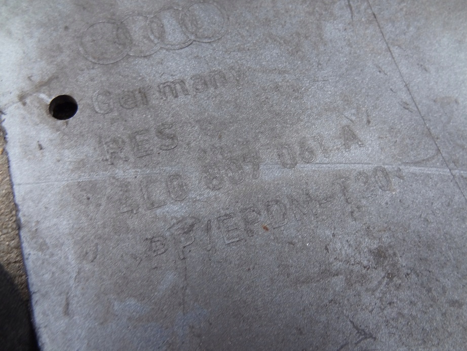 фото №9, Спойлер спойлер dół бампера перед 4l0807061a audi q7