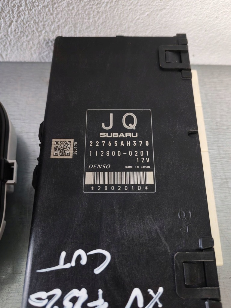 фото №8, Subaru xv бортовой компьютер блок управления ecu+immo 22765ah370 набор