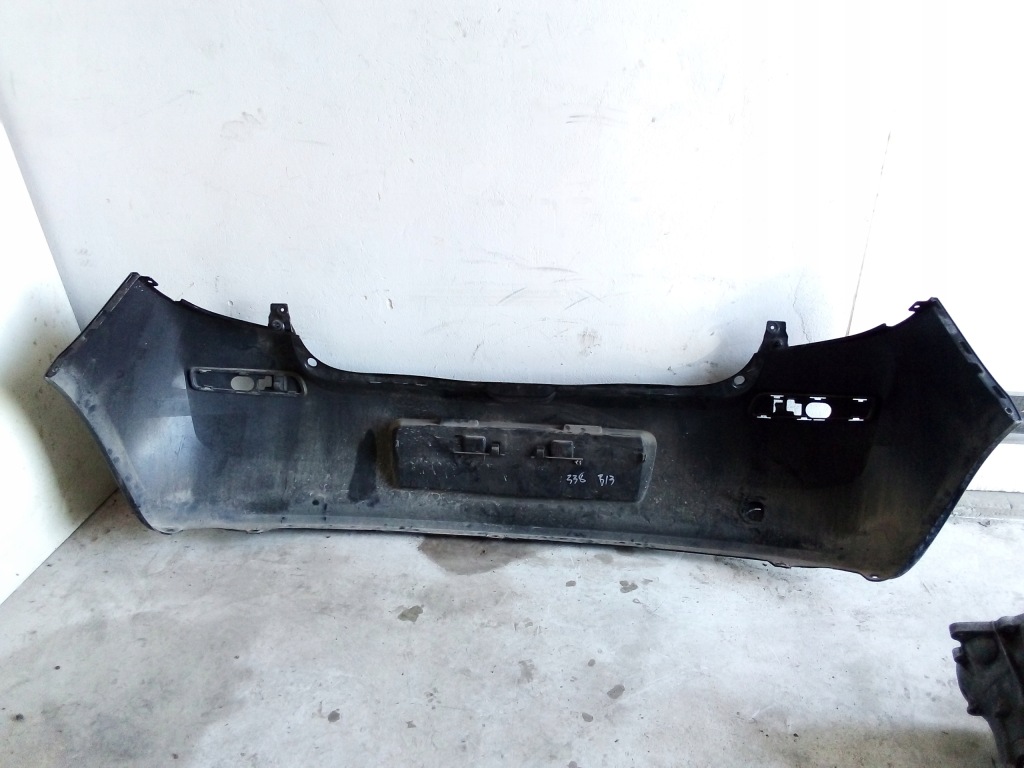 Бампер задний renault clio 3 hb оригинал чёрный заглушка Оригинал